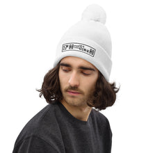 Load image into Gallery viewer, Poincaré Embroidered Pom Pom Beanie