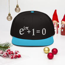 Load image into Gallery viewer, Euler's Identity Snapback Hat