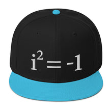 Load image into Gallery viewer, Euler's Imaginary Embroidered Snapback Hat