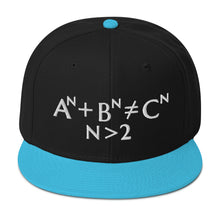 Load image into Gallery viewer, Fermat Embroidered Snapback Hat