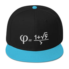 Load image into Gallery viewer, Golden Ratio Embroidered Snapback Hat