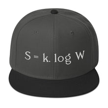 Load image into Gallery viewer, Boltzmann - Snapback Hat