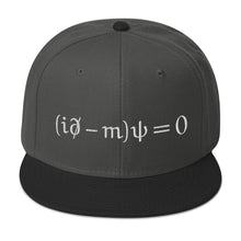 Load image into Gallery viewer, Dirac Snapback Hat