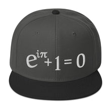 Load image into Gallery viewer, Euler's Identity Snapback Hat