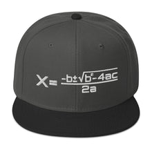 Load image into Gallery viewer, Quadratic Snapback Hat