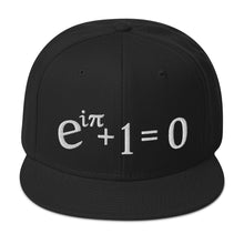 Load image into Gallery viewer, Euler's Identity Snapback Hat