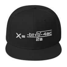 Load image into Gallery viewer, Quadratic Snapback Hat