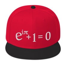Load image into Gallery viewer, Euler's Identity Snapback Hat