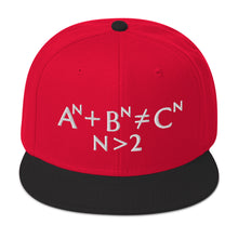 Load image into Gallery viewer, Fermat Embroidered Snapback Hat