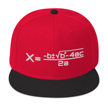 Load image into Gallery viewer, Quadratic Snapback Hat