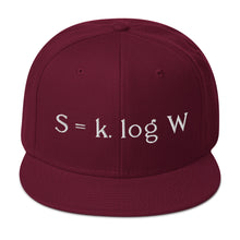 Load image into Gallery viewer, Boltzmann - Snapback Hat
