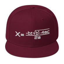 Load image into Gallery viewer, Quadratic Snapback Hat
