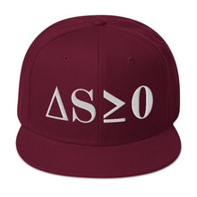 Load image into Gallery viewer, Second Law Snapback Hat