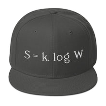 Load image into Gallery viewer, Boltzmann - Snapback Hat