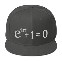 Load image into Gallery viewer, Euler's Identity Snapback Hat