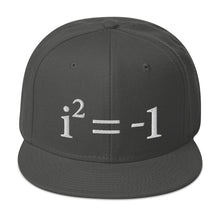 Load image into Gallery viewer, Euler's Imaginary Embroidered Snapback Hat