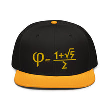 Load image into Gallery viewer, Golden Ratio Snapback Hat