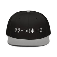 Load image into Gallery viewer, Dirac Snapback Hat