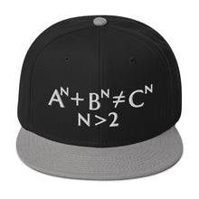 Load image into Gallery viewer, Fermat Embroidered Snapback Hat
