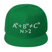 Load image into Gallery viewer, Fermat Embroidered Snapback Hat
