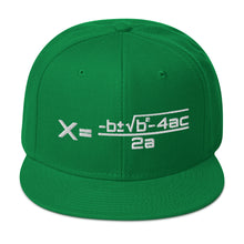 Load image into Gallery viewer, Quadratic Snapback Hat