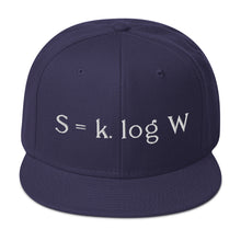 Load image into Gallery viewer, Boltzmann - Snapback Hat