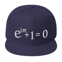 Load image into Gallery viewer, Euler's Identity Snapback Hat