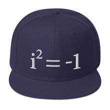 Load image into Gallery viewer, Euler's Imaginary Embroidered Snapback Hat