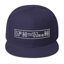 Load image into Gallery viewer, Poincaré Embroidered Snapback Hat