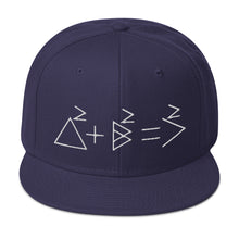 Load image into Gallery viewer, Pythagorean Snapback Hat