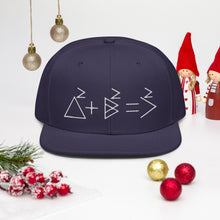 Load image into Gallery viewer, Pythagorean Snapback Hat