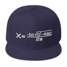Load image into Gallery viewer, Quadratic Snapback Hat