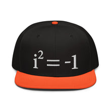 Load image into Gallery viewer, Euler's Imaginary Embroidered Snapback Hat