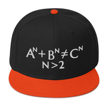 Load image into Gallery viewer, Fermat Embroidered Snapback Hat