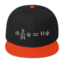 Load image into Gallery viewer, Schrödinger Embroidered Snapback Hat
