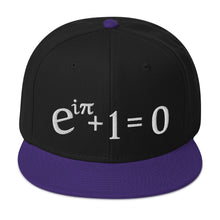 Load image into Gallery viewer, Euler's Identity Snapback Hat