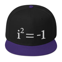 Load image into Gallery viewer, Euler's Imaginary Embroidered Snapback Hat