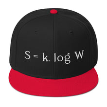Load image into Gallery viewer, Boltzmann - Snapback Hat