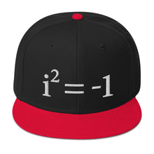 Load image into Gallery viewer, Euler's Imaginary Embroidered Snapback Hat