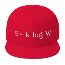 Load image into Gallery viewer, Boltzmann - Snapback Hat