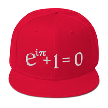 Load image into Gallery viewer, Euler's Identity Snapback Hat