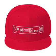 Load image into Gallery viewer, Poincaré Embroidered Snapback Hat