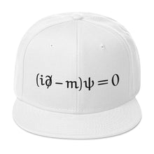 Load image into Gallery viewer, Dirac Snapback Hat