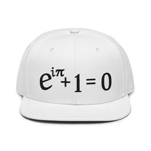 Load image into Gallery viewer, Euler's Identity Snapback Hat