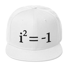 Load image into Gallery viewer, Euler's Imaginary Embroidered Snapback Hat