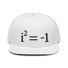 Load image into Gallery viewer, Euler's Imaginary Embroidered Snapback Hat