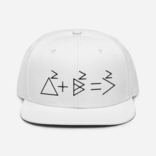 Load image into Gallery viewer, Pythagorean Snapback Hat