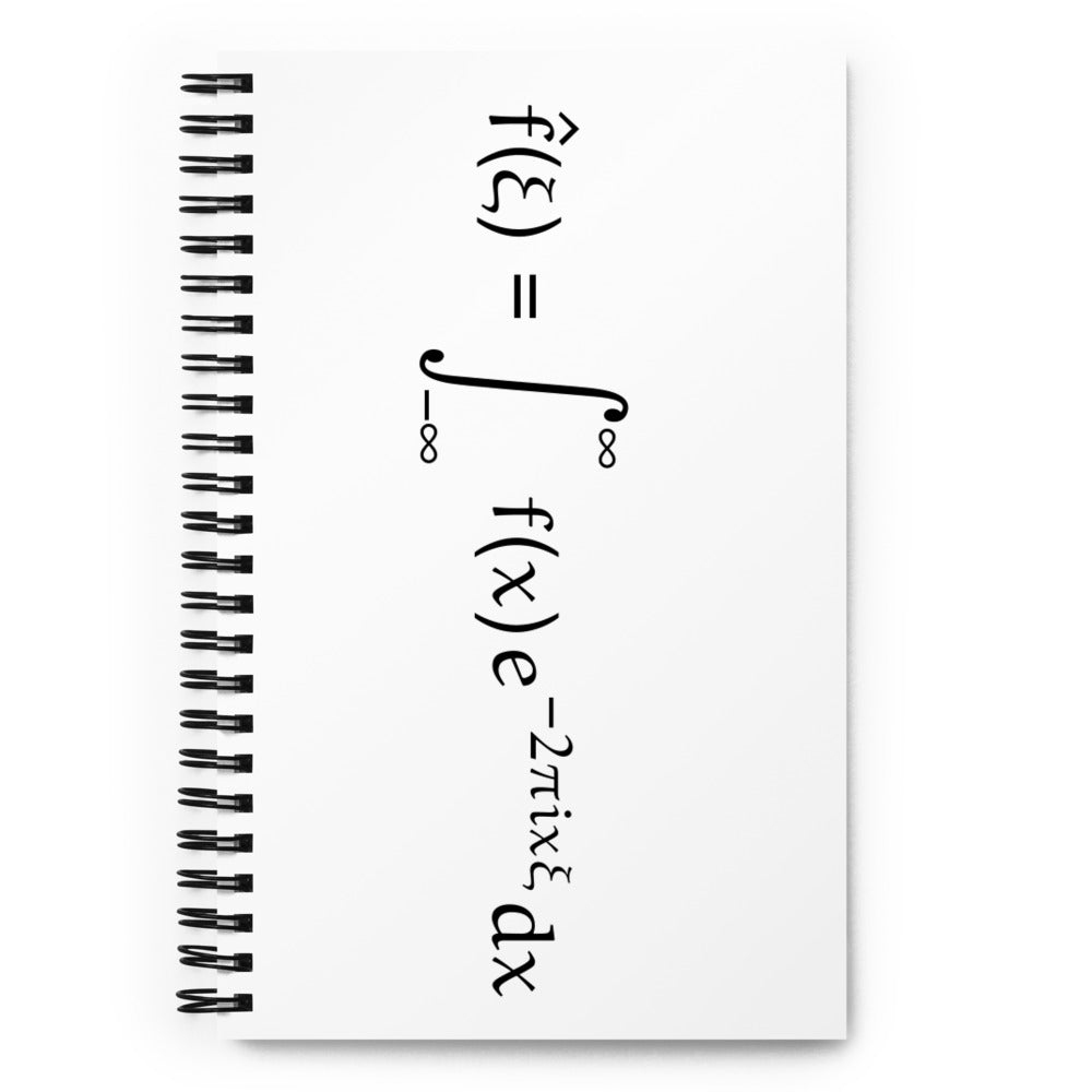 Fourier Spiral Notebook