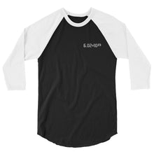 Load image into Gallery viewer, Avogadros - Embroidered 3/4 Sleeve Raglan Shirt