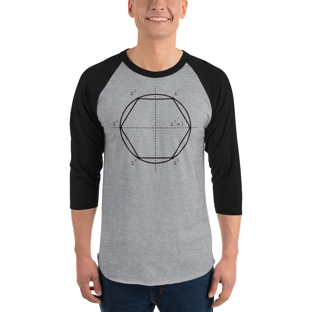 Cyclic Group - 3/4 Sleeve Raglan Shirt